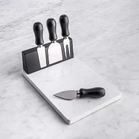 KSP Fromage Cheese Board with Tools - Set of 5 (Black)