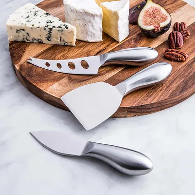 KSP Host Cheese Knife Combo - Set of 3 (Stainless Steel)