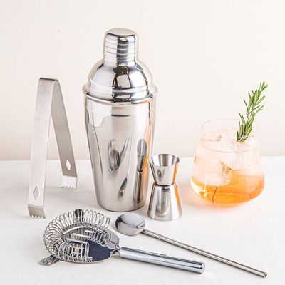 KSP Mixy Cocktail Shaker - Set of 5 (Stainless Steel)