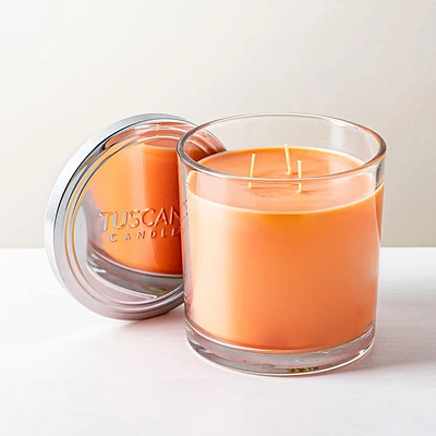 Empire Tuscany 'Island Nectar' 3-Wick Glass Jar Candle