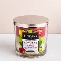 Empire Tuscany 'Orchard Apple' 3-Wick Glass Jar Candle