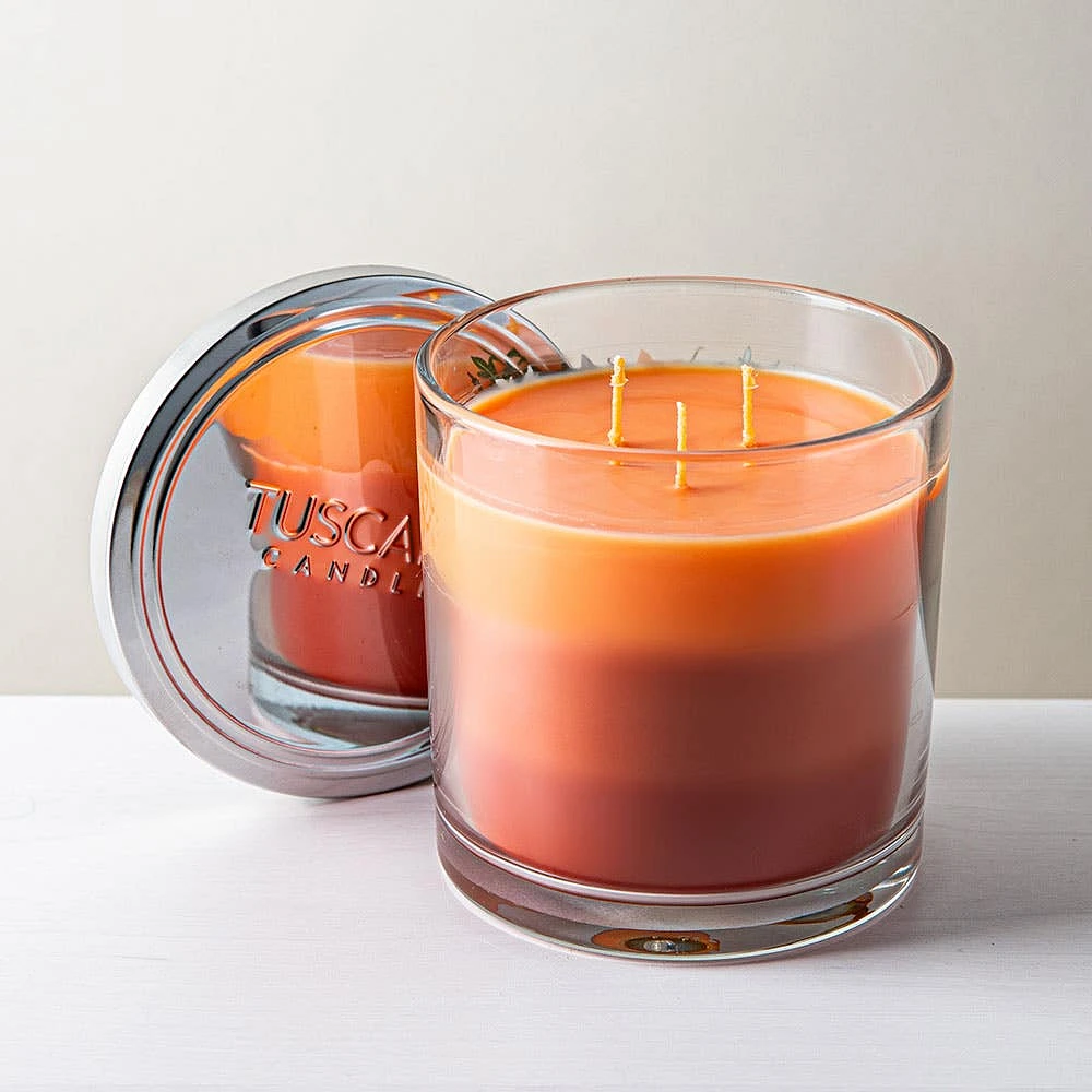 Empire Tuscany 'Kitchen Spice' 3-Wick Glass Jar Candle