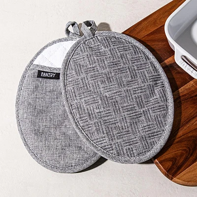 Harman Pantry Chambray Cotton Pot Holder