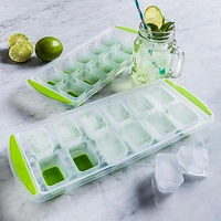 KSP Pop Out Ice Cube Tray - Set of 2 (Green)