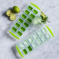KSP Pop Out Ice Cube Tray - Set of 2 (Green)