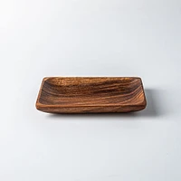 KSP Tala Acacia Wood Rectangular Serving Tray Large 26 x 17 x 4 cm