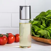 KSP Profile Glass Oil Bottle (Stainless Steel)