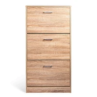 KSP Toby Shoe Cabinet 3-Drawer (Natural)