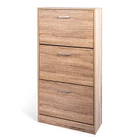 KSP Toby Shoe Cabinet 3-Drawer (Natural)