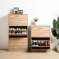 KSP Toby Shoe Cabinet 3-Drawer (Natural)