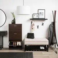 KSP Toby Shoe Cabinet 3-Drawer (Natural)