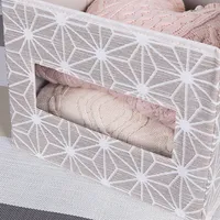 KSP Axis Storage Box with Window (Taupe) 30 x 39.5 x 25 cm