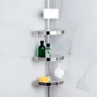 KSP Aluminum 'Clara' Tension Bathtub Corner Shelf