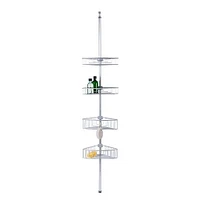 KSP Aluminum 'Paloma' Tension Bathtub Corner Shelf