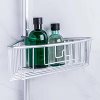 KSP Aluminum 'Paloma' Tension Bathtub Corner Shelf
