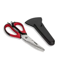 KSP 7-In-1 Multi-Function 9" Multi Purpose Scissors W/Sheath (Asstd.)