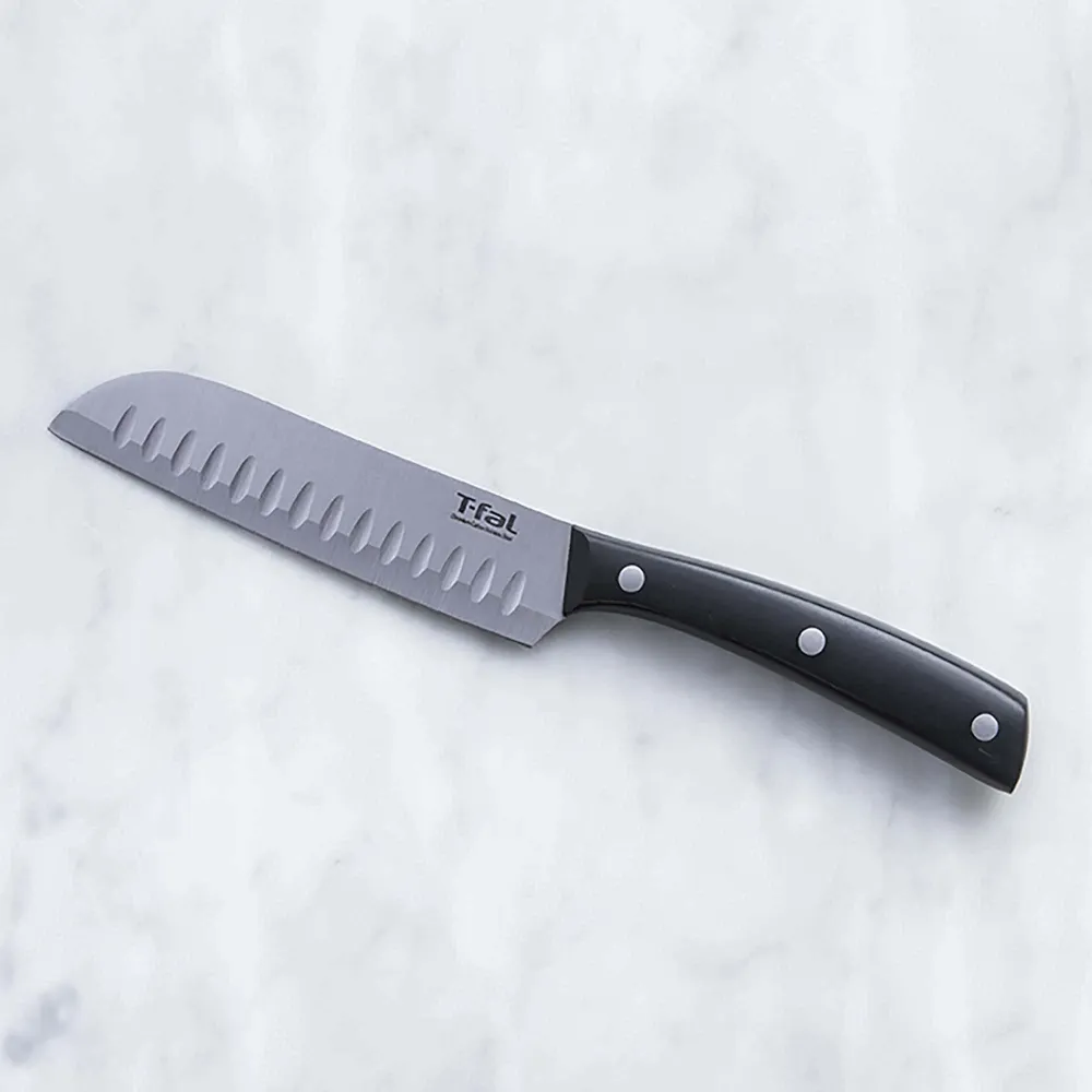 T-Fal Millenium 5" Santoku Knife (Black/Stainless Steel)