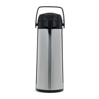 KSP Hilton Insulated Thermal Pump Carafe (Black/Stainless Steel)