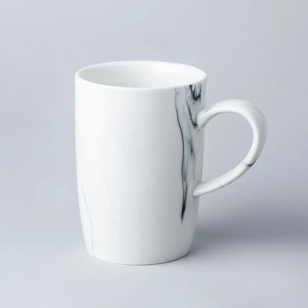 KSP Marble Porcelain Mug (White/Grey)