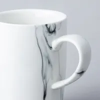 KSP Marble Porcelain Mug (White/Grey)