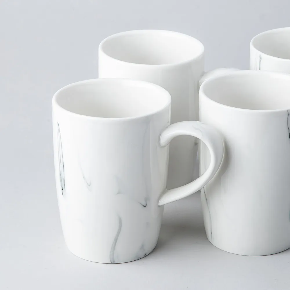 KSP Marble Porcelain Mug (White/Grey)