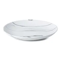 KSP Marble Porcelain Dinner Plate (White/Grey)