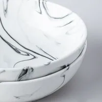 KSP Marble Porcelain Bowl (White/Grey)