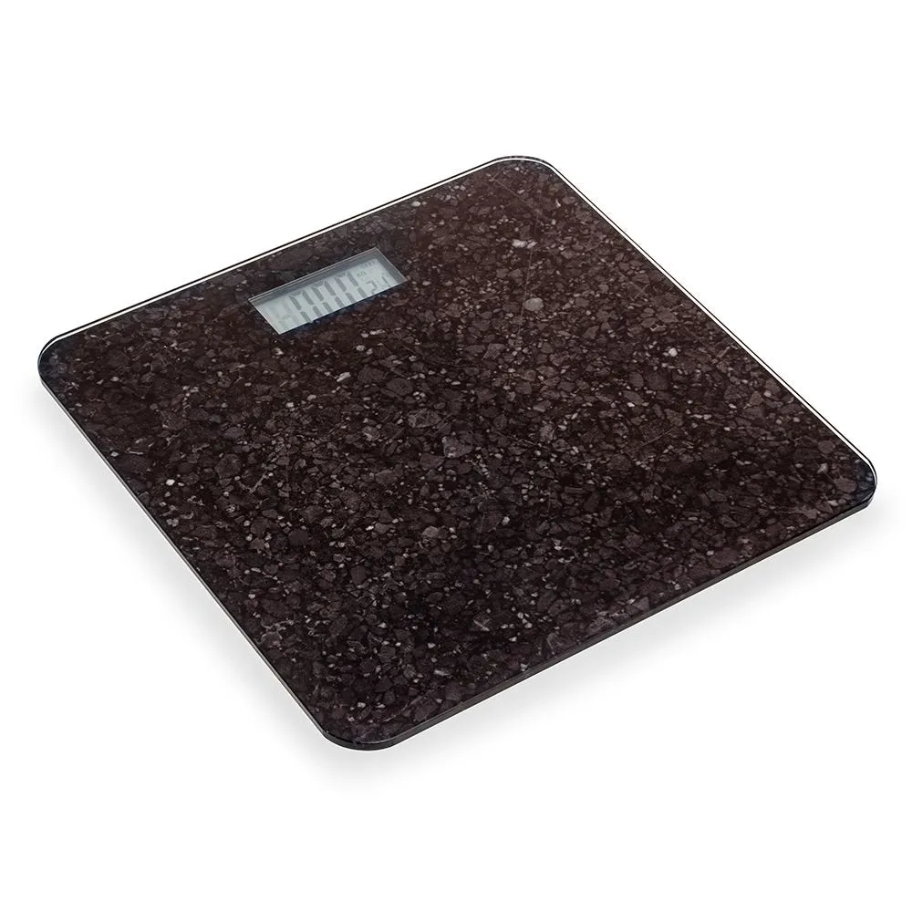 KSP Verra Glass 'Granite' Digital Bathroom Scale (Black)