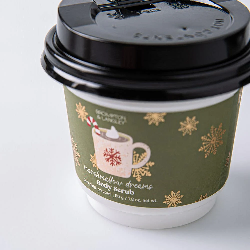 Upper Canada Christmas 'Coffee Cup' Body Scrub - Set of 4