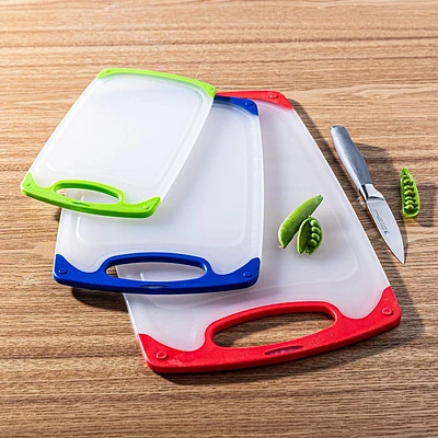 KSP Metro Anti-Skid Poly Cutting Board - Set of 3