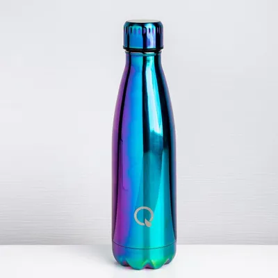 KSP Quench 'Mermaid' 500ml Double-Wall Water Bottle (Blue)