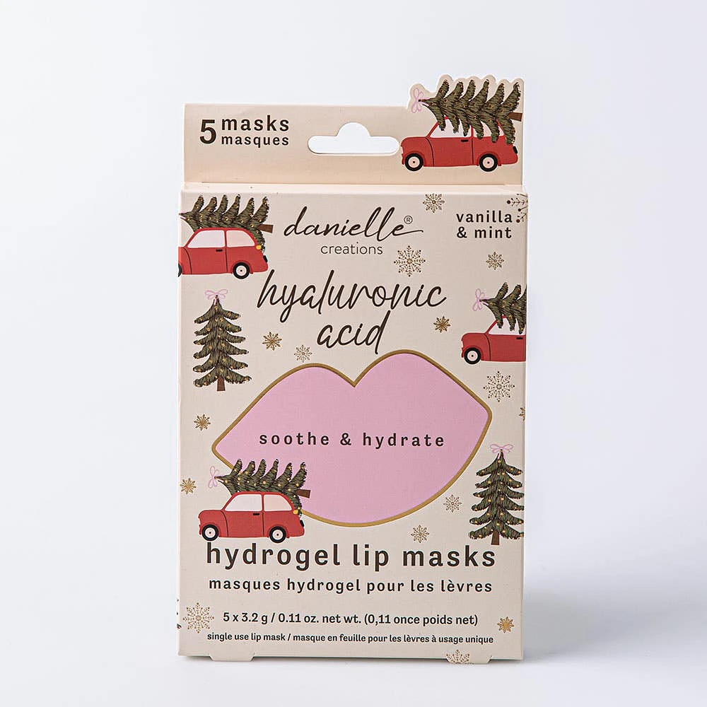 Upper Canada Danielle Christmas 'Vanilla Mint' Lip Mask - Set of 5