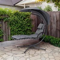 KSP Siesta Steel Hammock with Umbrella