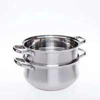 KSP Pro-Form Steamer Pot - Set of 4 (Stainless Steel)