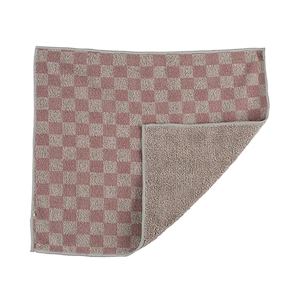 Casabella Microfiber Stainless Steel Cloth - Set of 2 (Brown/Grey)