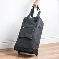 KSP Stuff Foldable Shopping Trolley (Dark Grey)