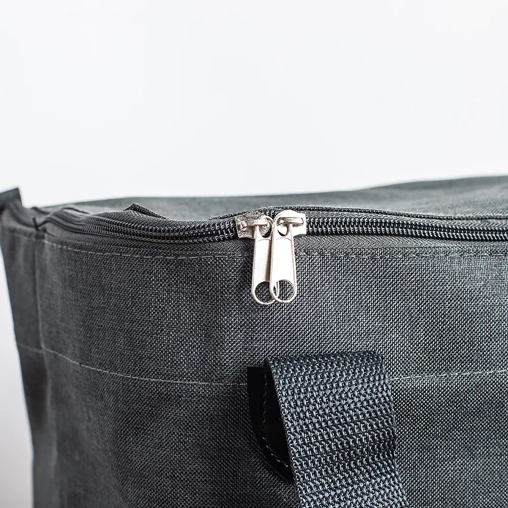 KSP Stuff Foldable Shopping Trolley (Dark Grey)