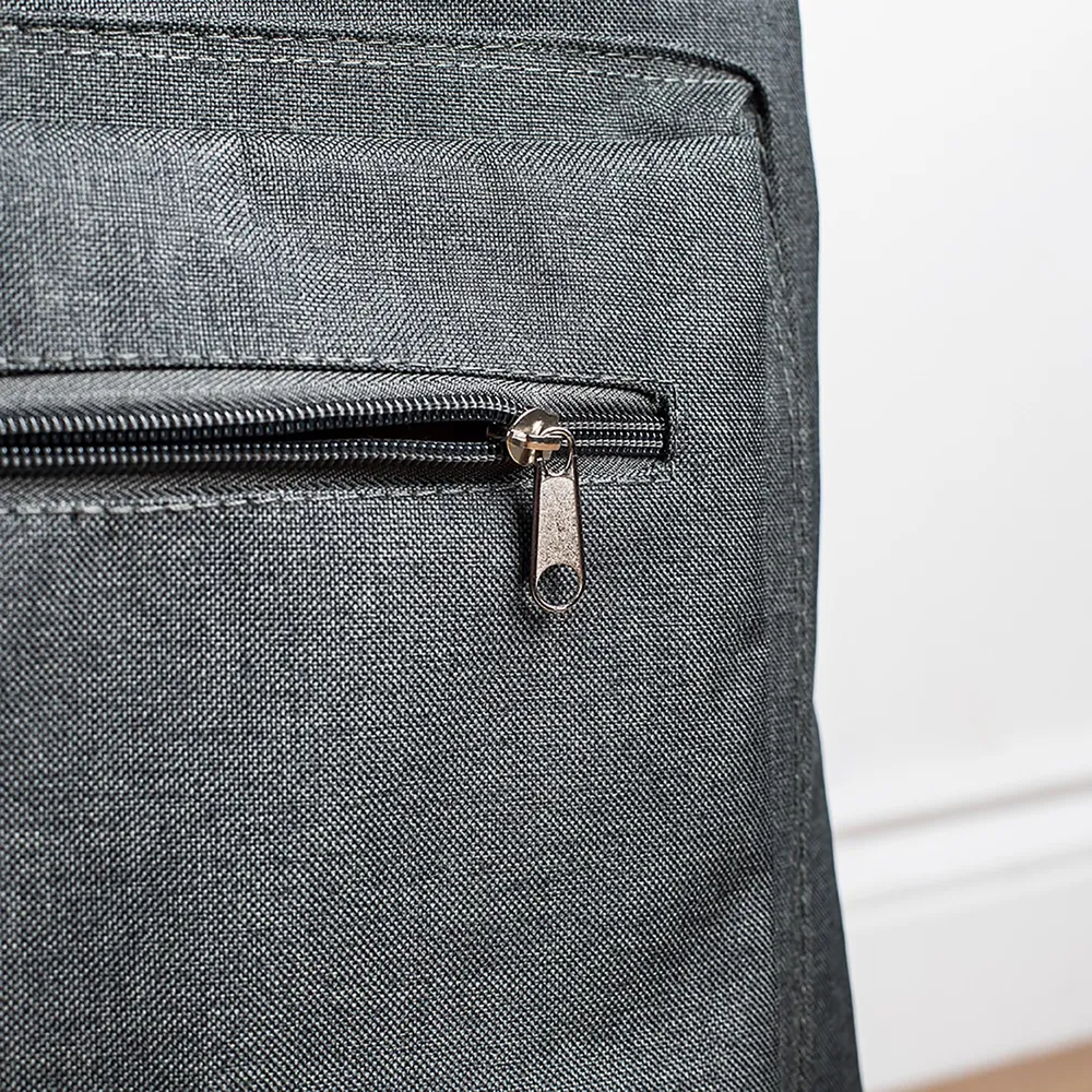 KSP Stuff Foldable Shopping Trolley (Dark Grey)