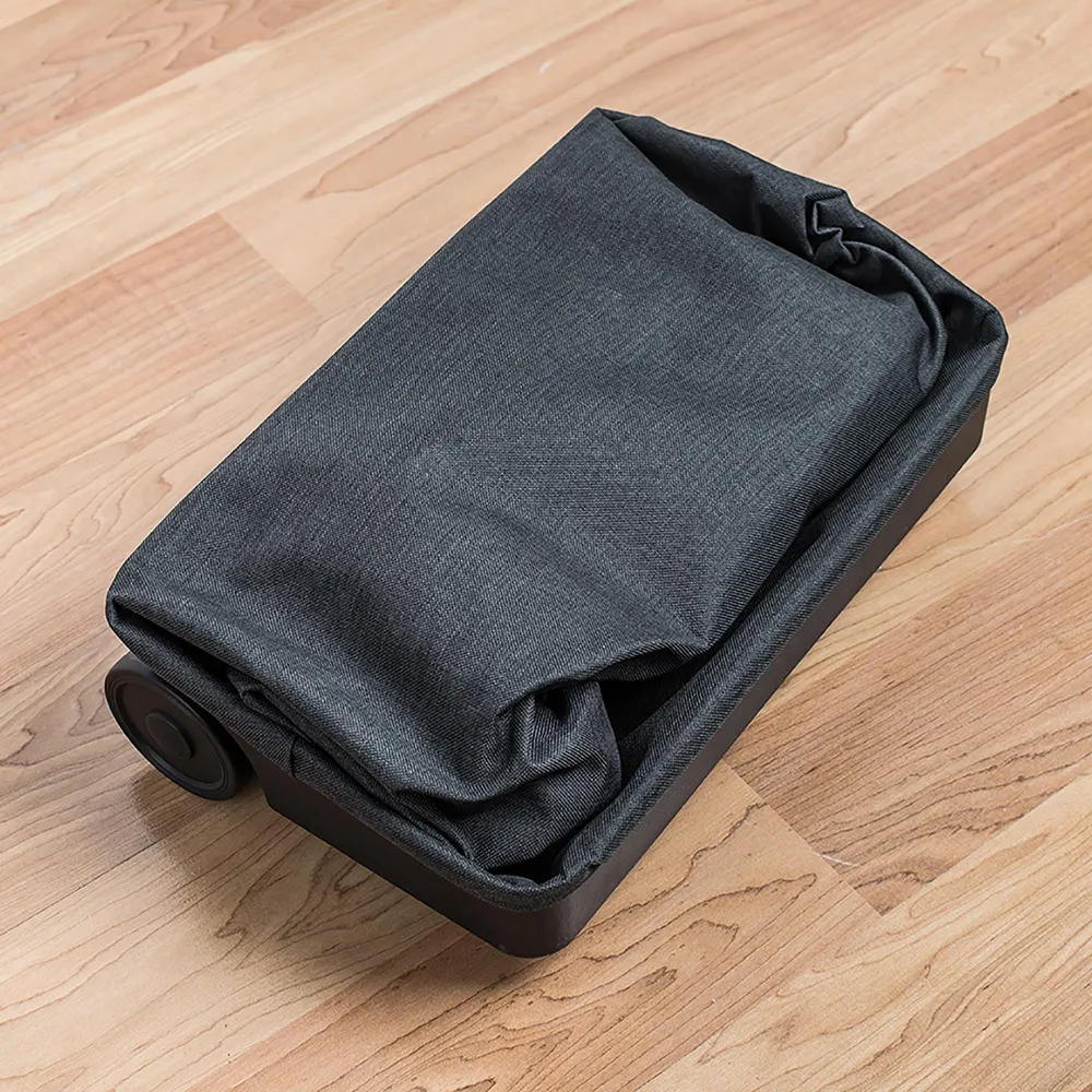 KSP Stuff Foldable Shopping Trolley (Dark Grey)
