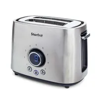 Starfrit Breakfast Collection Wide Slot Digital Toaster
