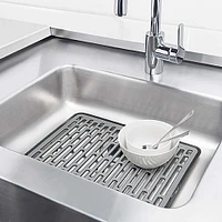OXO Good Grips Sink Silicone Sink Mat Large (Black/Grey)