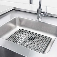 OXO Good Grips Sink Silicone Sink Mat Large (Black/Grey)