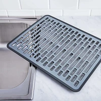 OXO Good Grips Sink Silicone Sink Mat Large (Black/Grey)