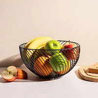 KSP Natura Wire Fruit Basket (Black)