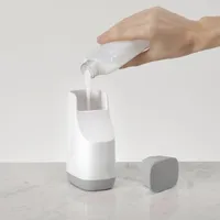 Joseph Joseph Smart Bath Compact Soap Pump (White/Grey)