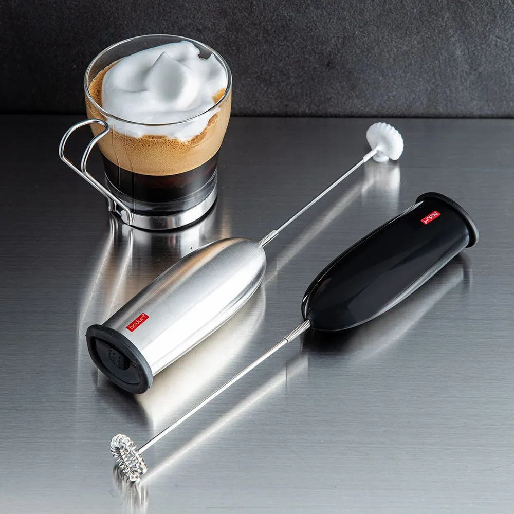 Bodum Schiuma Battery Milk Frother (Black)