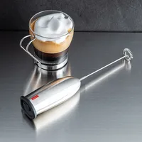 Bodum Schiuma Battery Milk Frother (Stainless Steel)