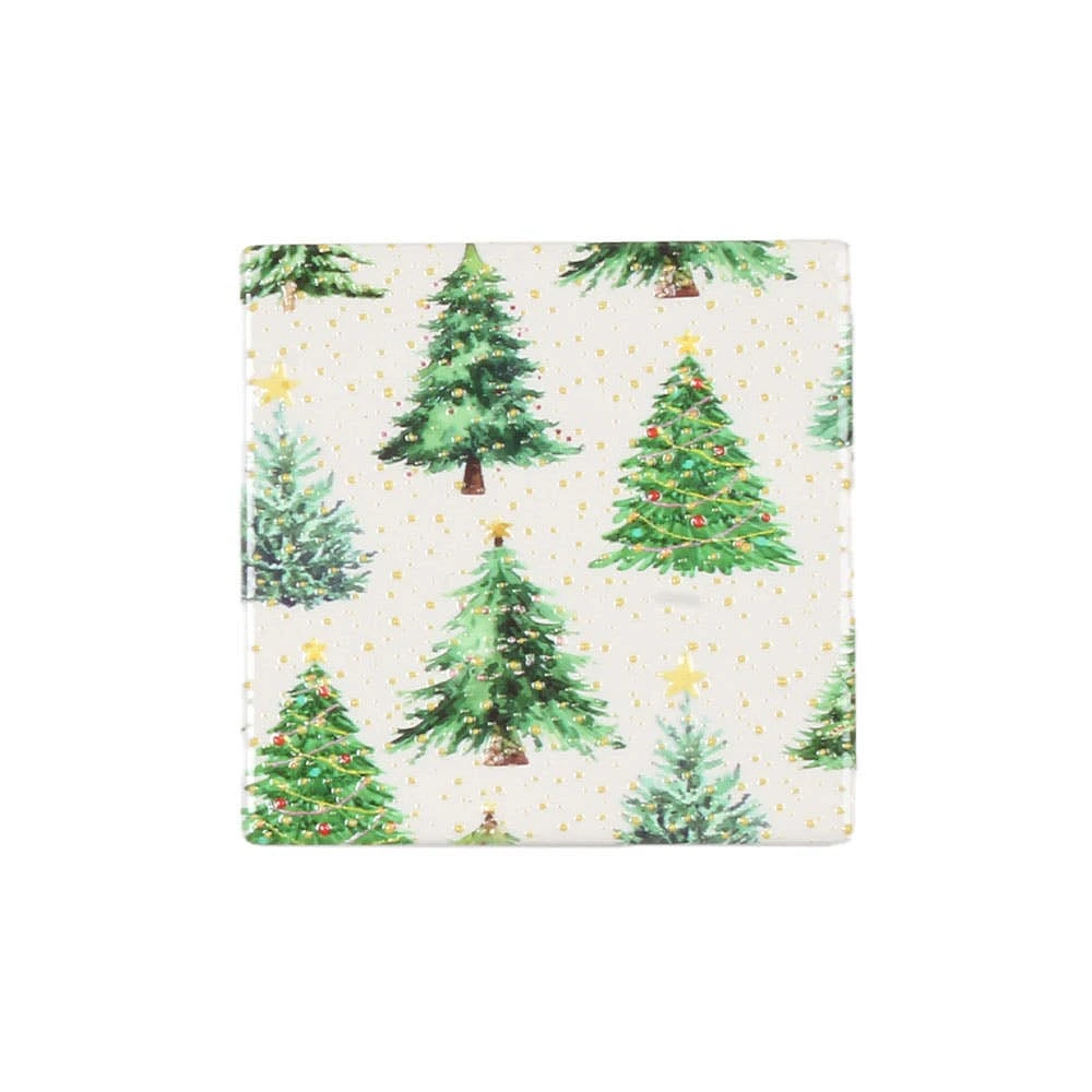 Harman Christmas 'Confetti Tree' Ceramic Coaster - Set of 6