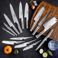 Global Classic 7" Santoku Knife with Fluted Edge (Stainless Steel)