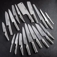 Global Classic 7" Santoku Knife with Fluted Edge (Stainless Steel)